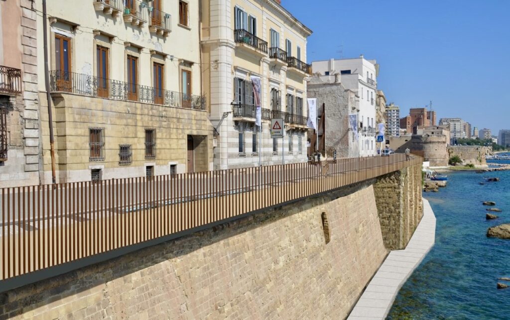 Taranto cambia volto: al via il progetto sulle Mura Aragonesi