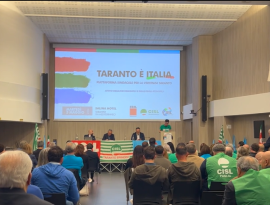 CGIL, CSL, CSL e UIL: Taranto all'ultima chiamata