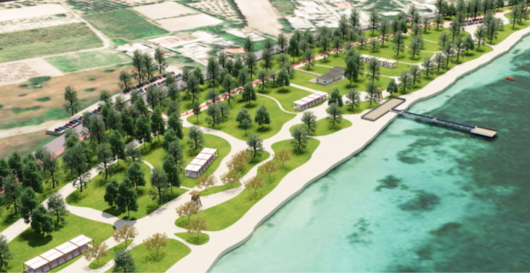 Praia a Mare: il parco dei rendering e dei bluff