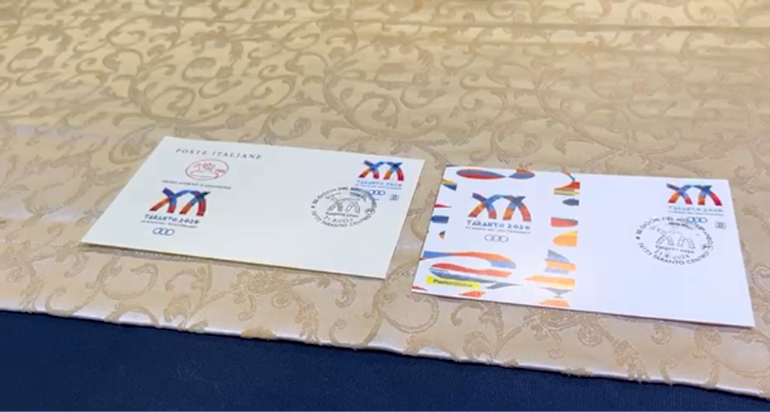 Taranto e i Giochi: emesso il francobollo celebrativo
