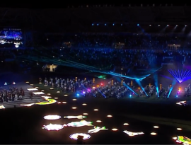 Giochi: gran finale al ritmo di rock