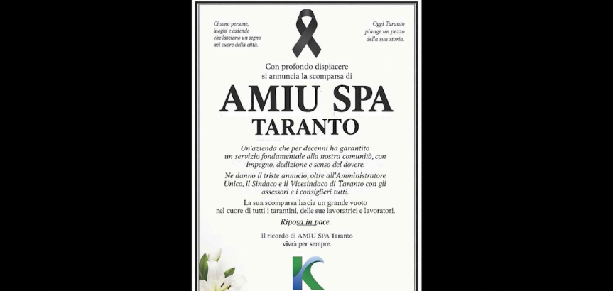 Dramma AMIU: rischia il fallimento
