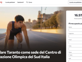 16Mila firme per il sogno Olimpico